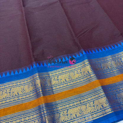 Kanchi Cotton Saree - VVKCS019