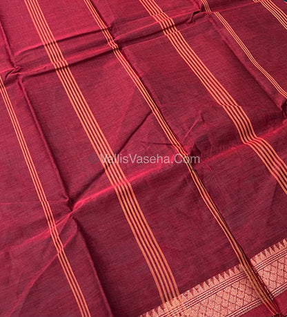 Dhaka Cotton Saree - VVDCS001