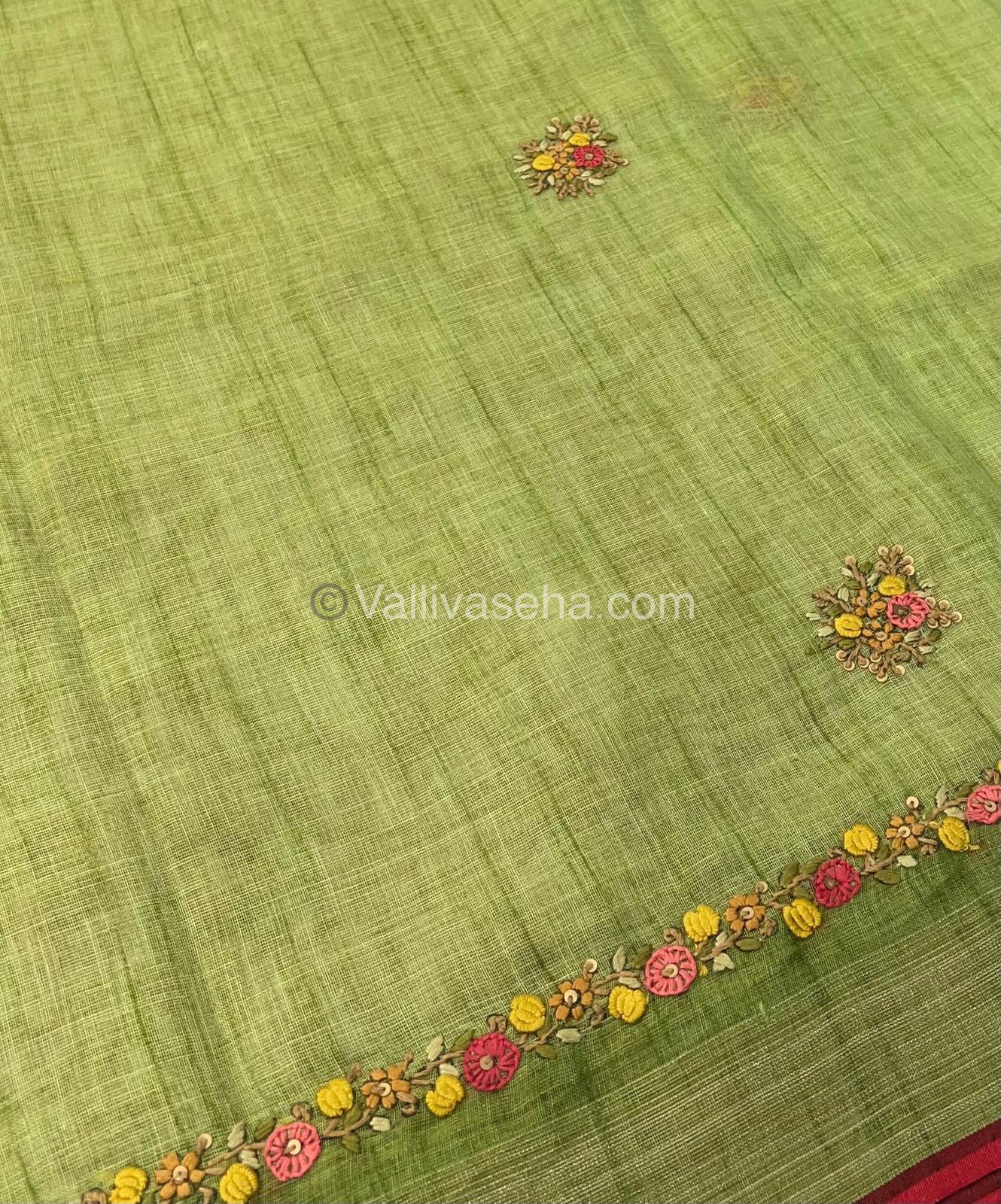 French Knot - Tissue Saree -  VVLFN001