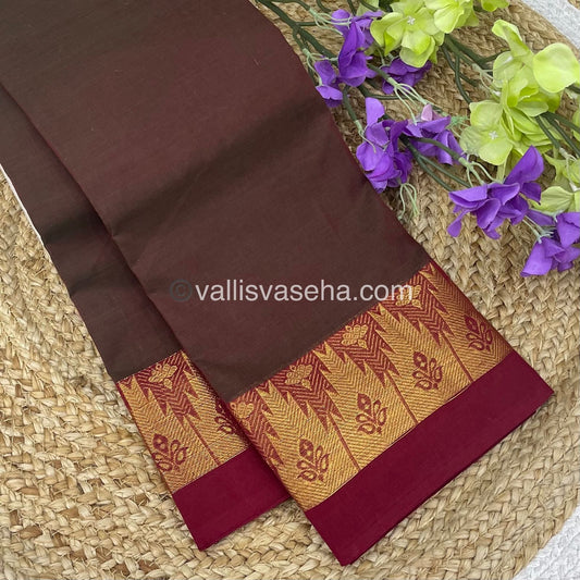 Kanchi Cotton Saree - VVKCS007