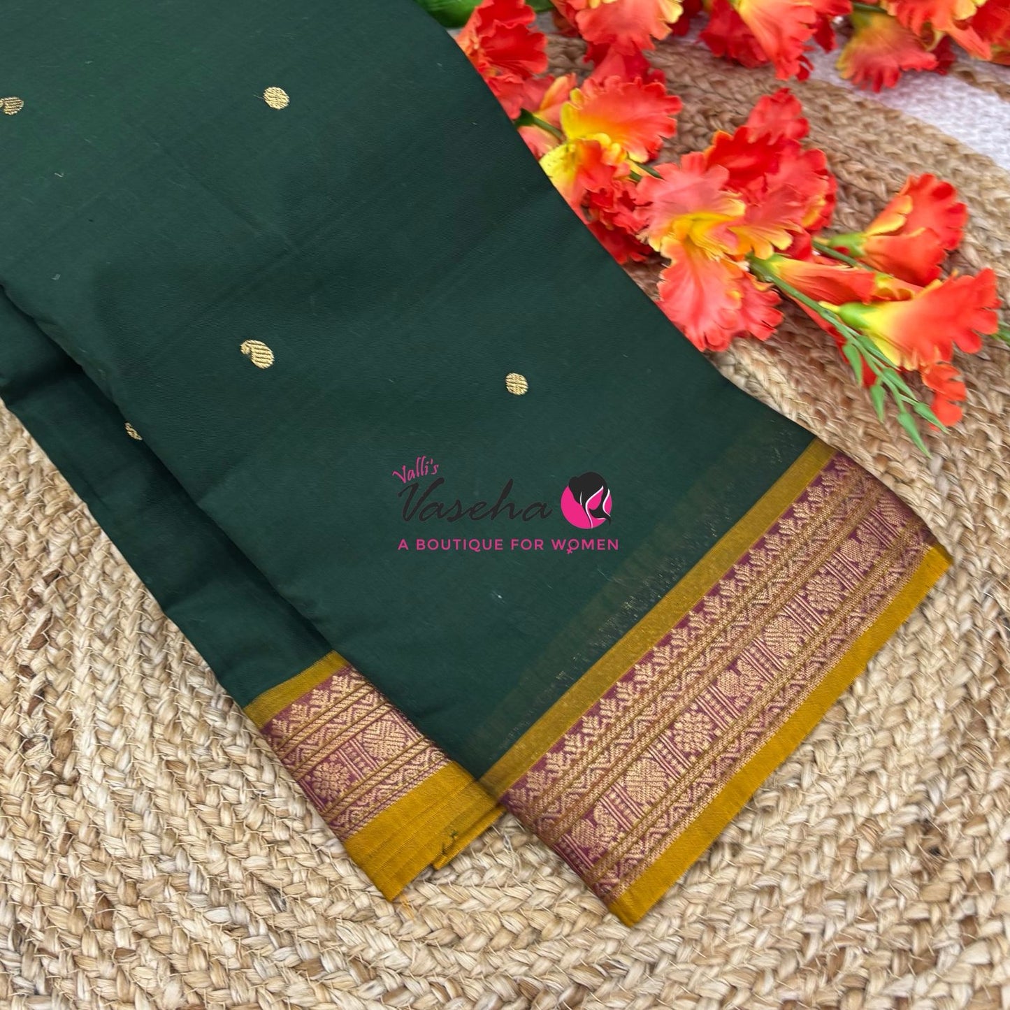 Premium - 120 counts - Kanchi Cotton Saree - VVKCS021