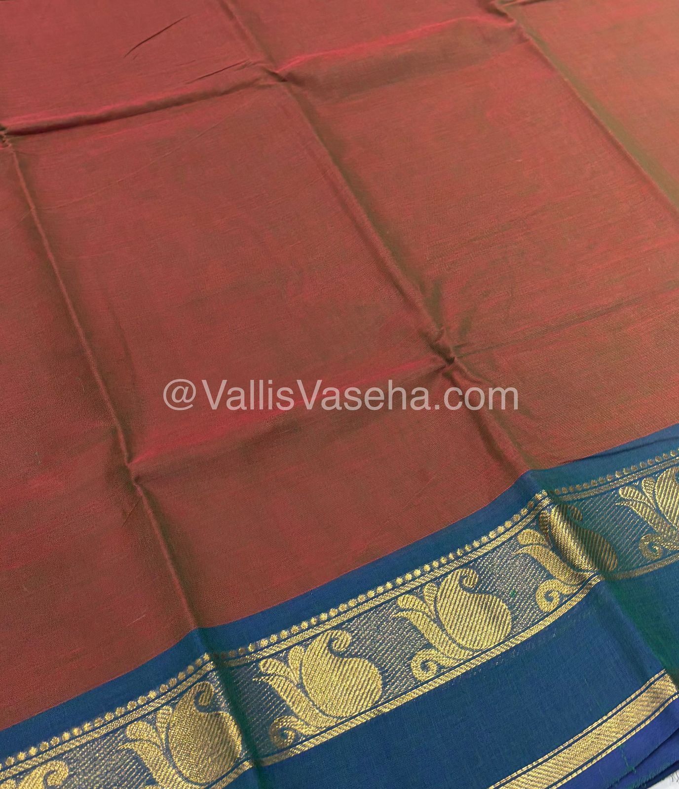 Kanchi Cotton Saree - VVKCS016