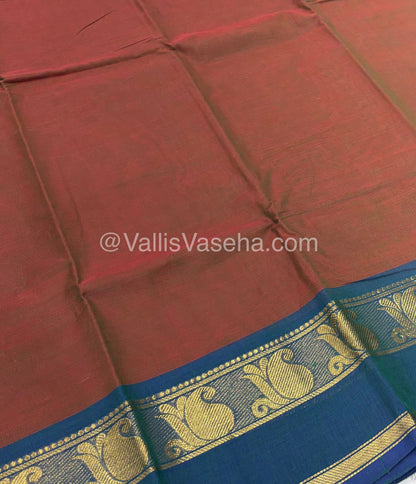Kanchi Cotton Saree - VVKCS016