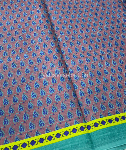 Pure Cotton Voile Saree | VVPVS001