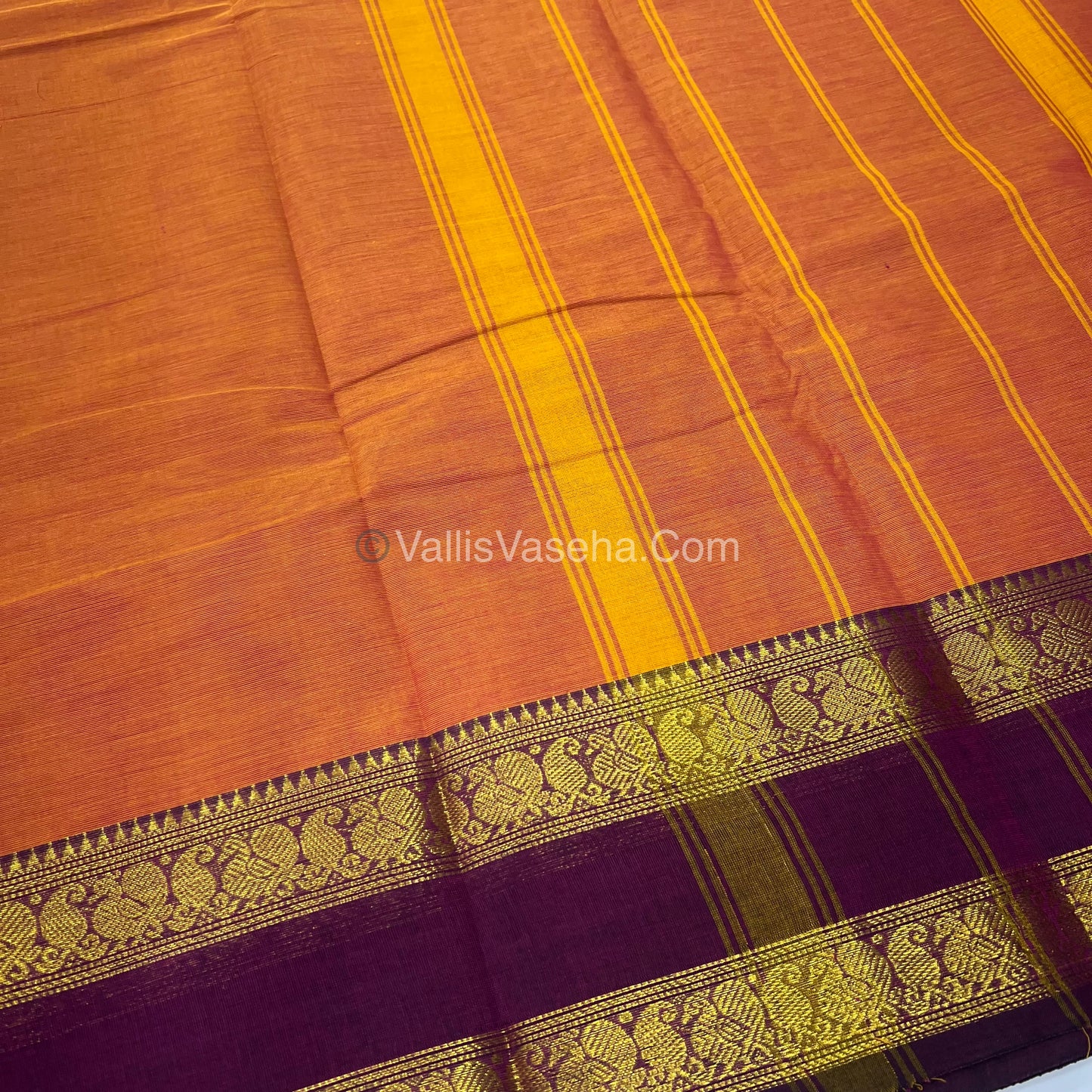 Kanchi Cotton Saree - VVKCS016