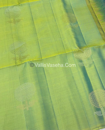 Pure Soft Silk Saree - Light weight - Border Less - VVPSS034