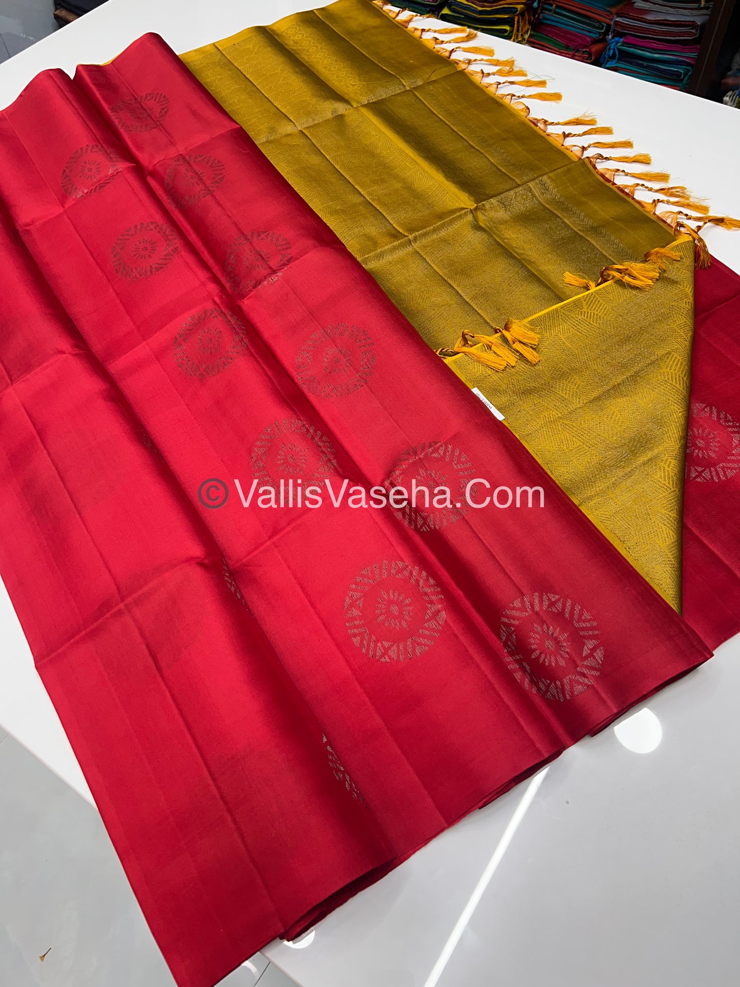 Pure Soft Silk Saree | Borderless |  VVPSS038