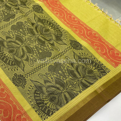 Handloom South Cotton Saree - VVSCS001