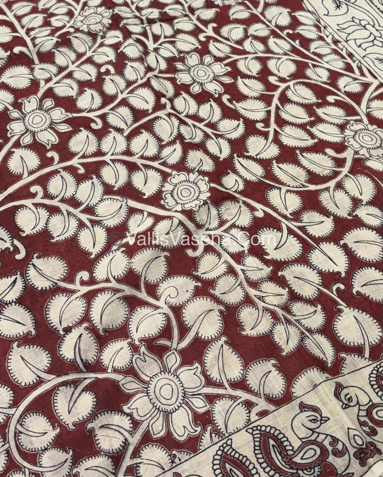 Pure Kalamkari Cotton Saree - VVPKC002