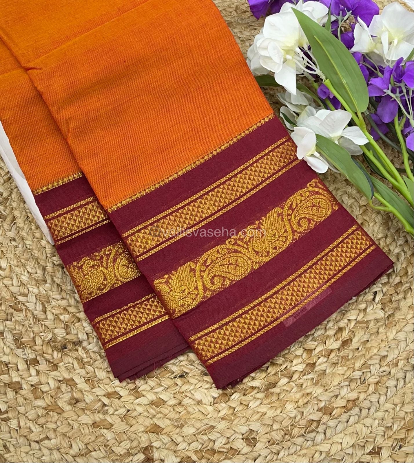 Kanchi Cotton Saree - VVKCS006