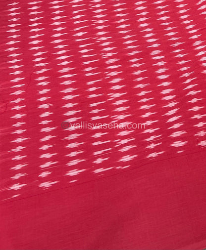 Ikkat Mercerised Cotton Saree - VVIKS001