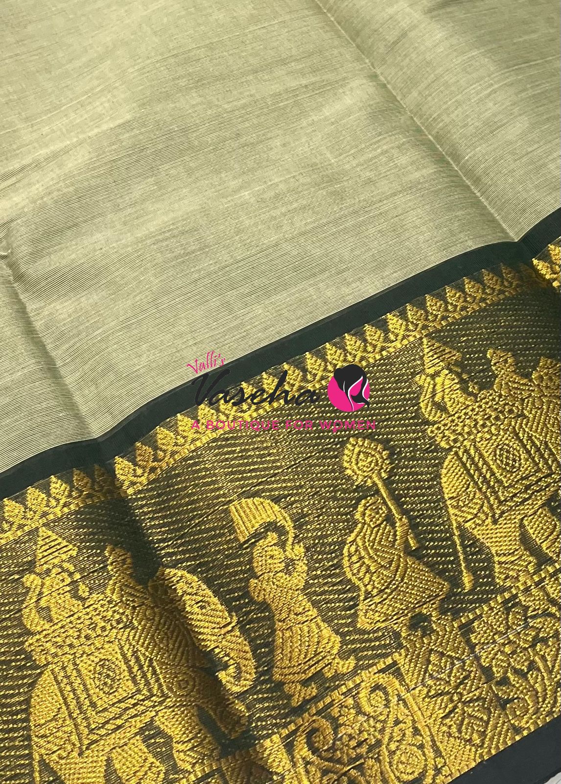Kanchi Cotton Saree - VVKCS032