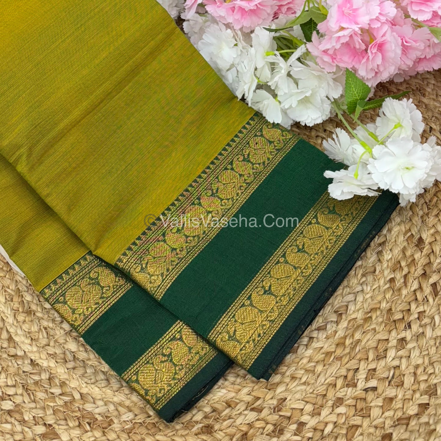 Kanchi Cotton Saree - VVKCS011