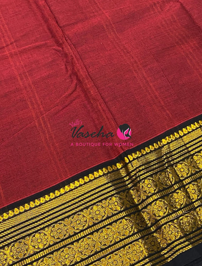 Kanchi Cotton Saree - VVKCS032