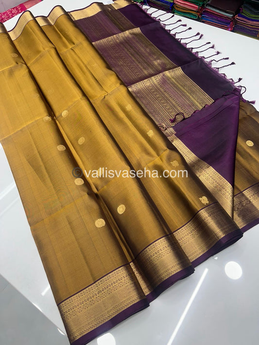 Pure Soft Silk Saree - Kanchi Border - VVPSS032