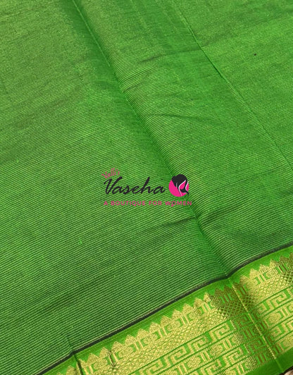 Semi Silk Cotton Saree | Vairavoosi  Design |VVSSC017