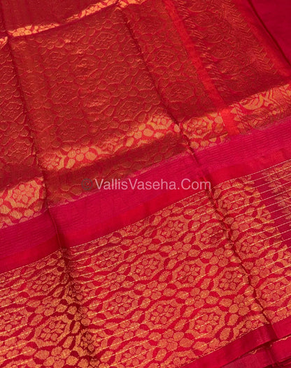 15% Offer Saree - Pure Korvai Silk Cotton - VVDS004