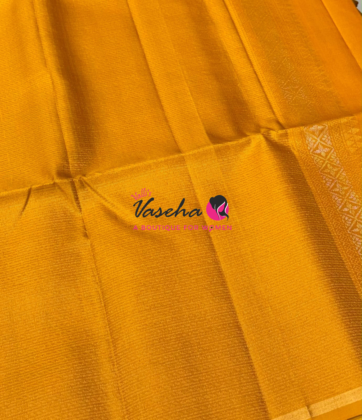 Pure Soft Silk Saree  - Pazhum Pazhamum Checks - VVPSS092