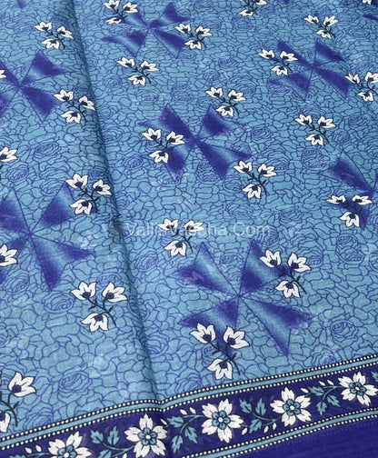 Pure Cotton Voile Saree | VVPVS001