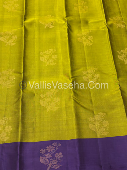 Half Mix - Pure Soft Silk Saree - VVPSS075