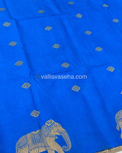 Mulberry Semi Silk - Blue Shade - VVMS001