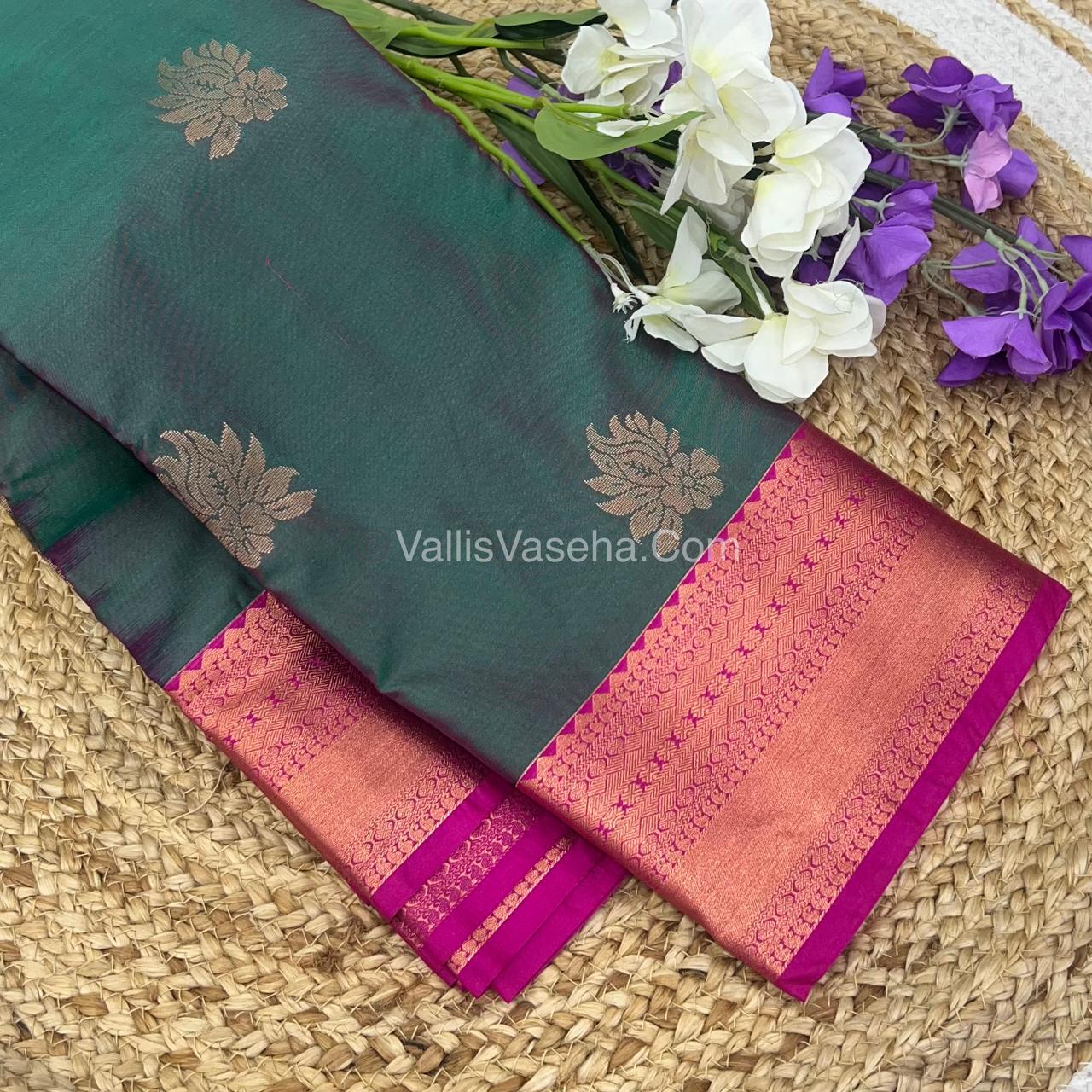 Semi Kanchipuram Soft Silk - VVSSS008