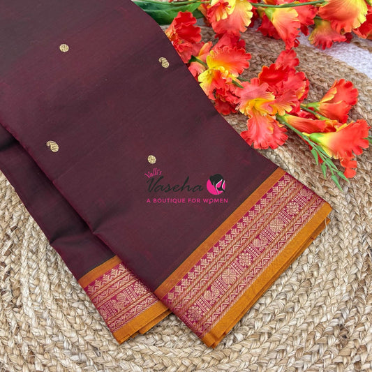 Premium - 120 counts - Kanchi Cotton Saree - VVKCS021