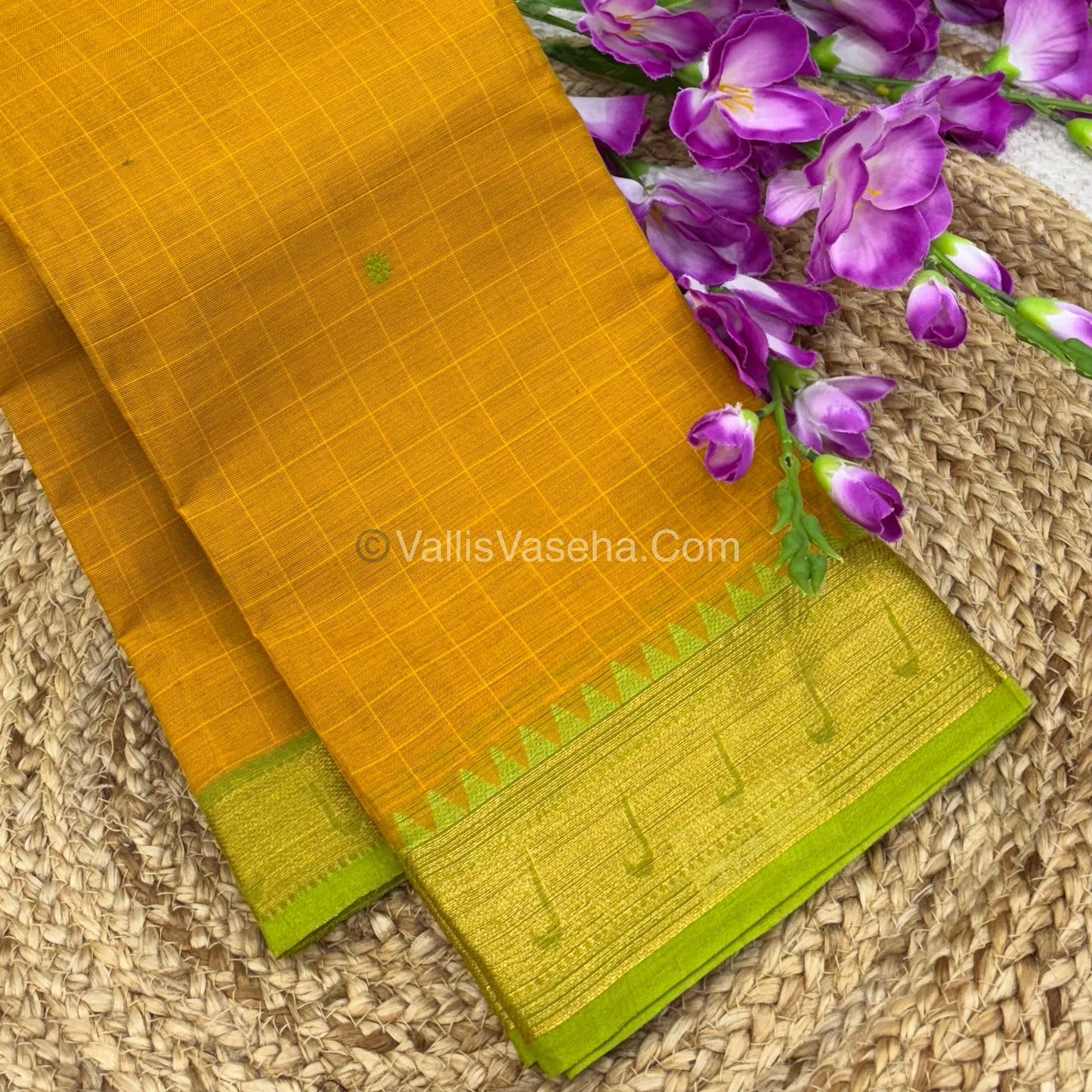 Kanchi Cotton Saree - VVKCS014