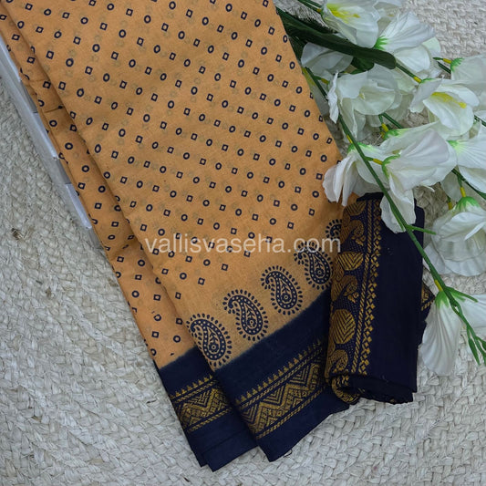 Sungudi Cotton Saree  - Bandini Print  - VVSBP001