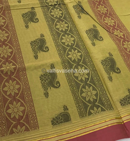 Handloom South Cotton Saree - VVSCS001