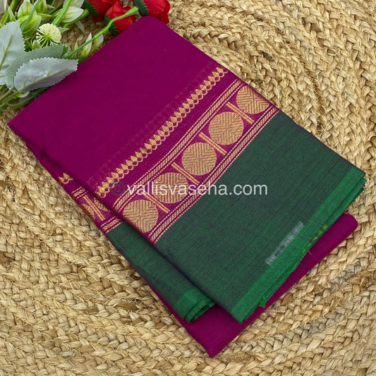 Kanchi Cotton Saree - VVKCS007