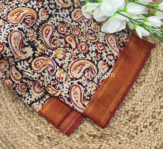 Chennur Silk | Kalamkari Prints | VVCS005
