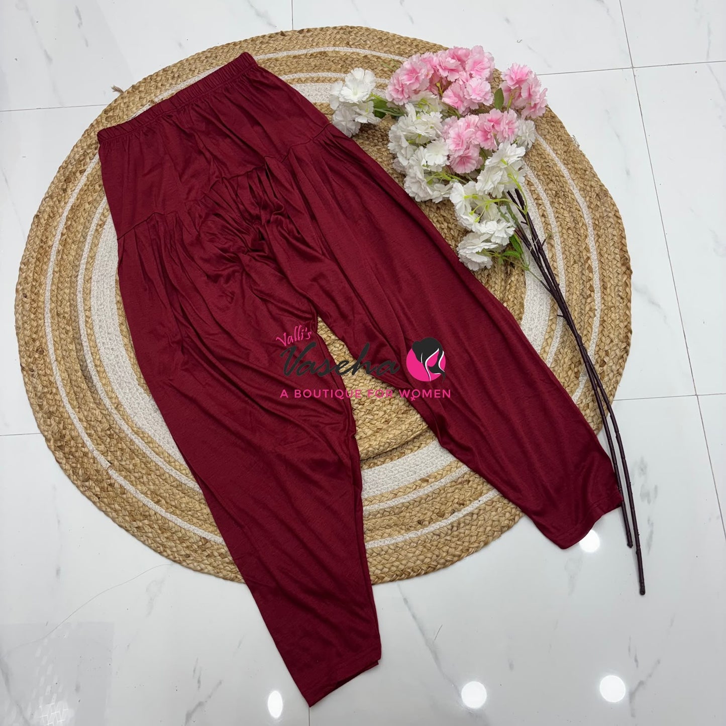 Semi Patiyala - Maroon Shade - VVSP001
