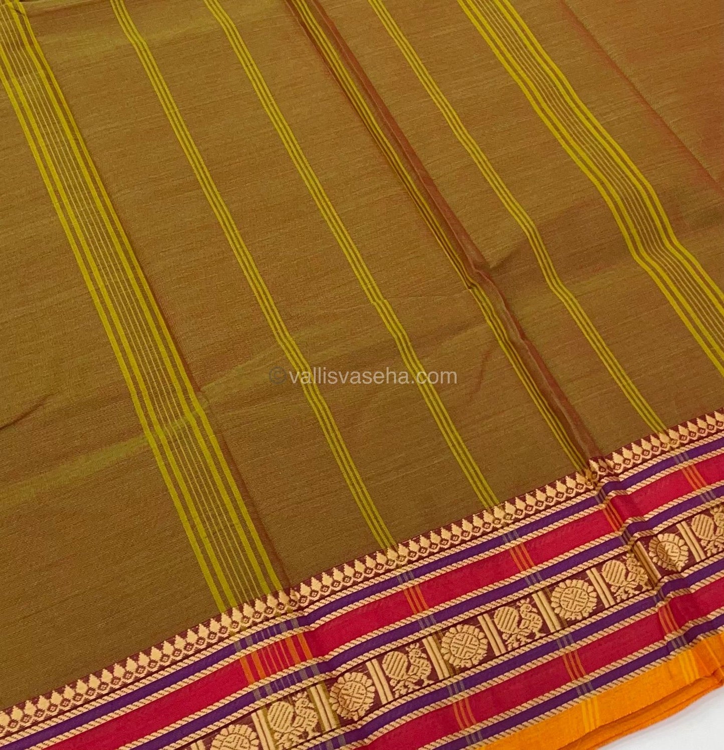 Kanchi Cotton Saree - VVKCS005