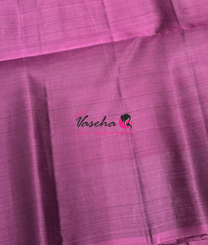 Half Mix - Pure Soft Silk Saree - Kolam Design - VVPSS158