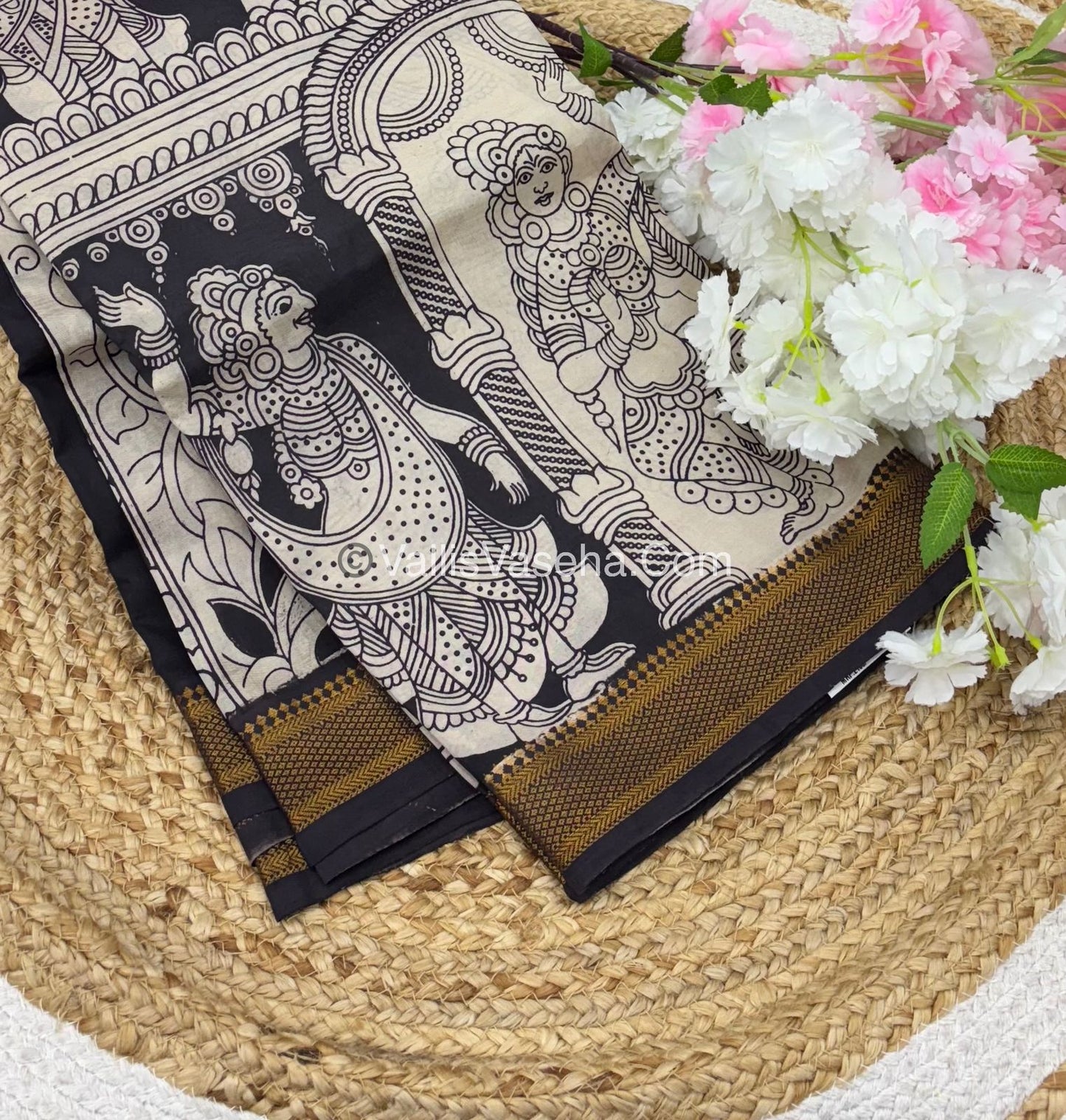 Chennur Silk | Kalamkari Prints | VVCKS006