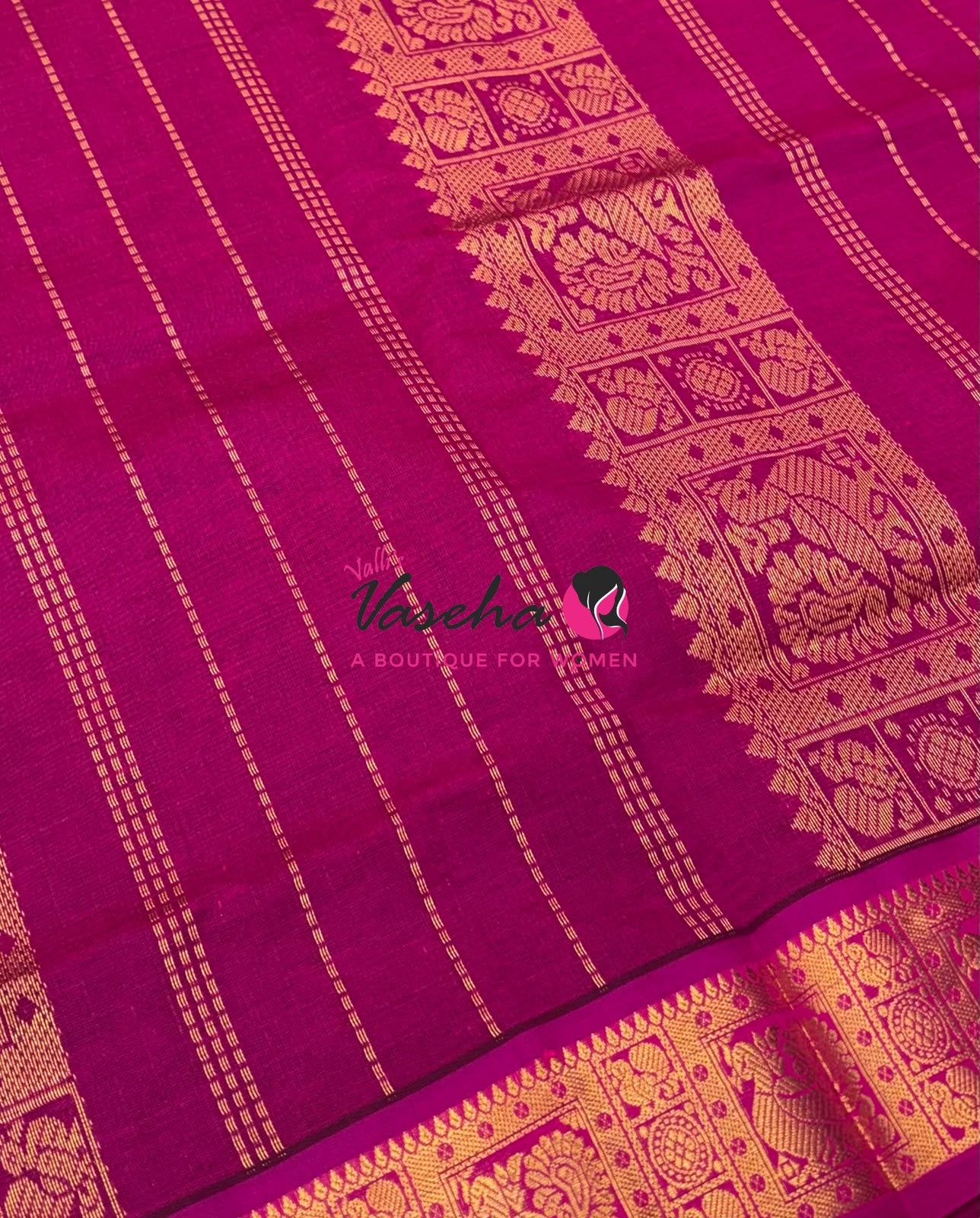 Semi Silk Cotton Saree | Lakshadeepam |VVSSC009