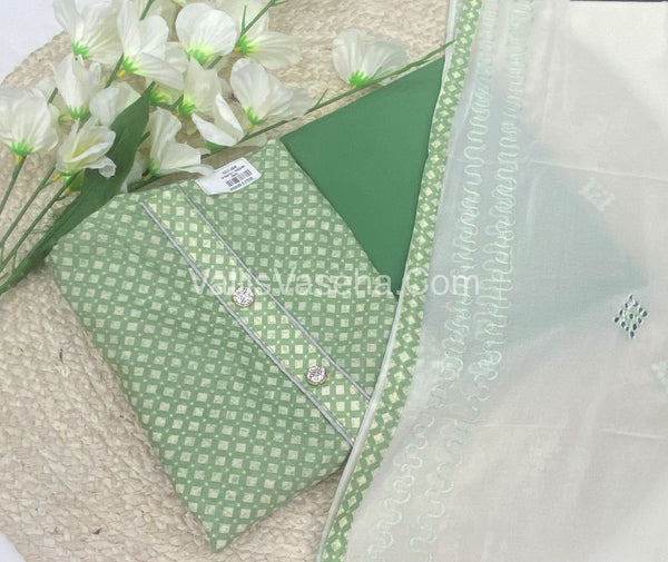 20%less - Offer Unstitched Material - Mixed Cotton Material - VVDUM003