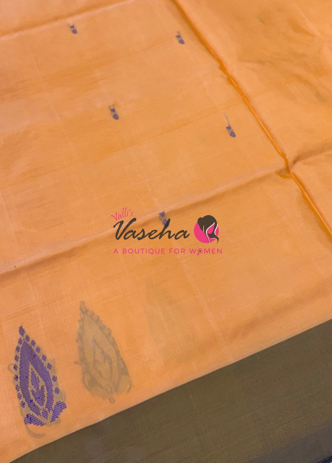 Vazhai Pattu Saree / Banana Pith - With Blouse - VVVPS002
