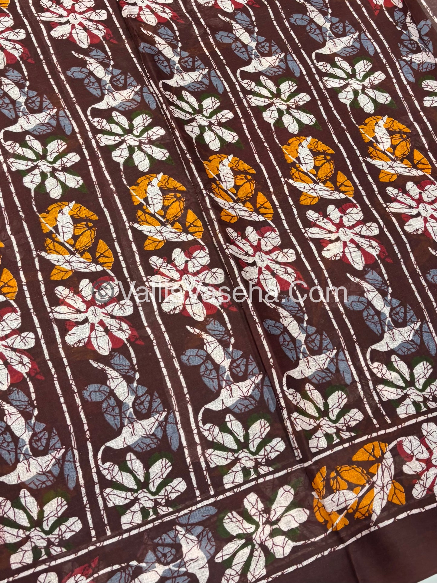 Pure Cotton Voile Saree | VVPVC001