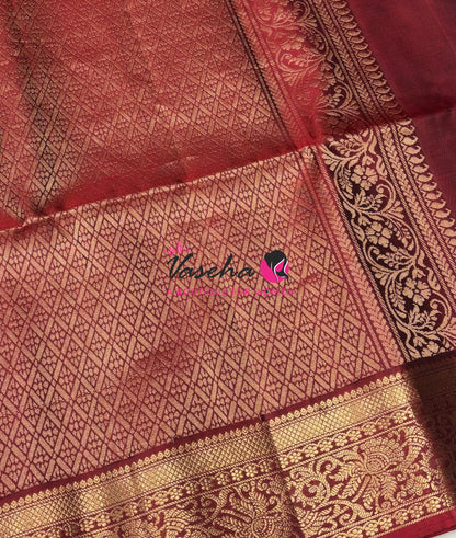 Pure Soft Silk Saree - Kanchi Border - VVPSS033