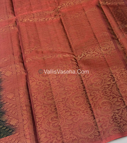 Half Mix - Pure Soft Silk Saree - VVPSS030