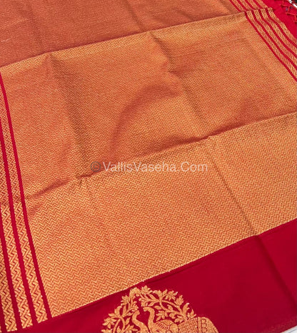 Mulberry Semi Silk - Red Shade - VVMSS003
