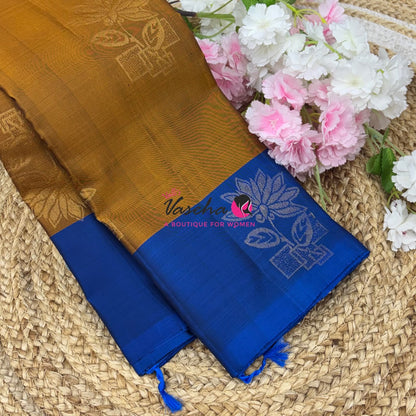Half Mix - Pure Soft Silk Saree - VVPSS155