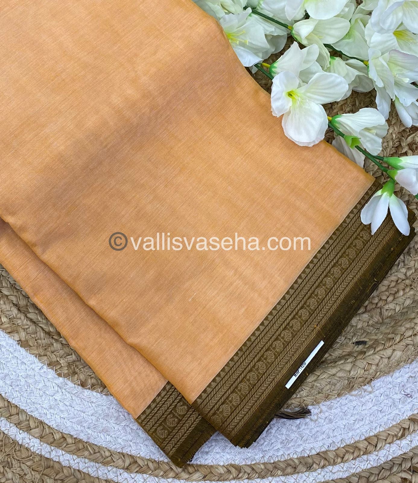 Narayanapet Mercerised Cotton Saree - VVNMC001