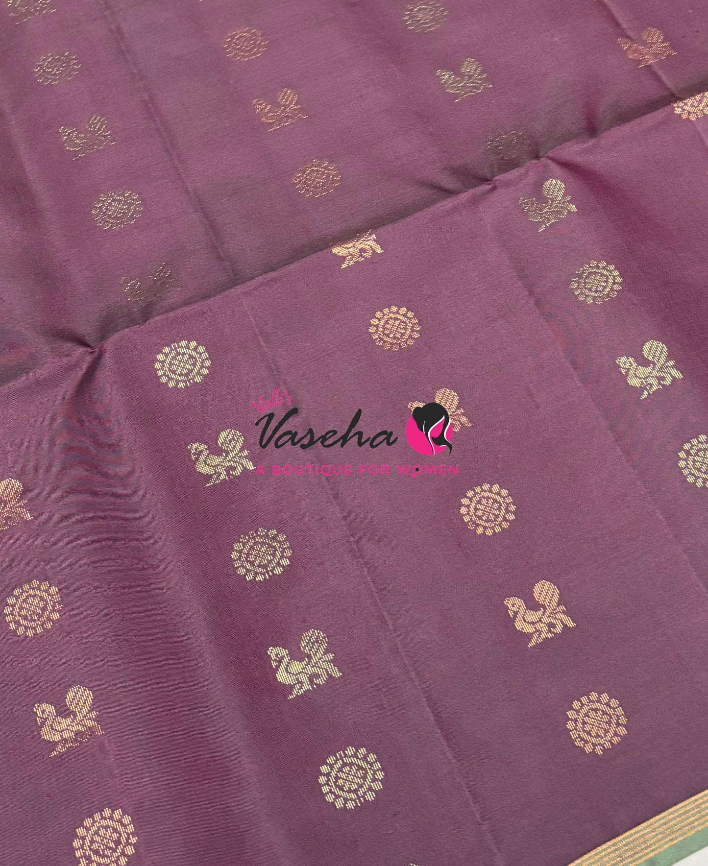 Pure Soft Silk Saree  - Brown &  Green Combo  - VVPSS055