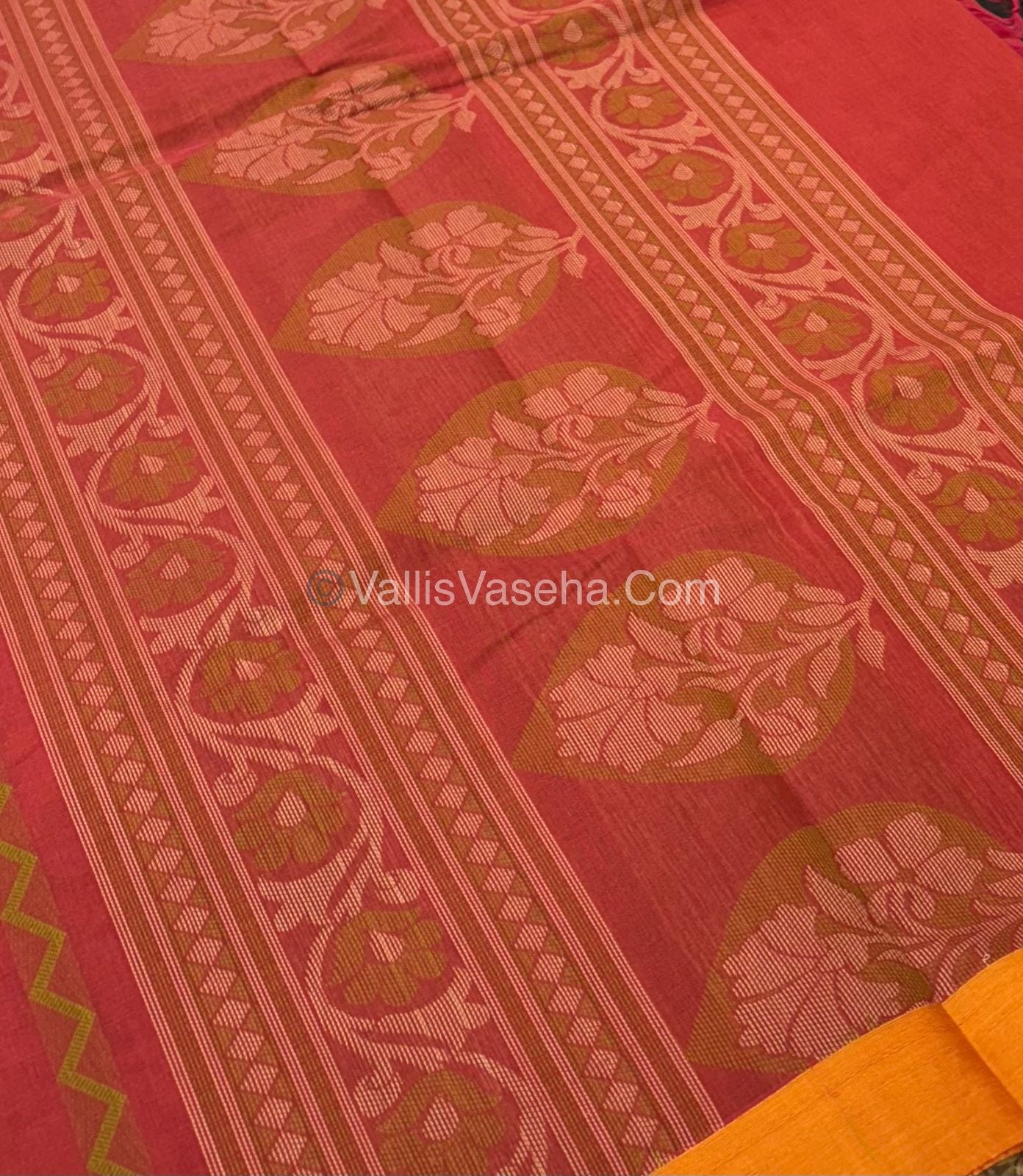 Premium Negamam Cotton Saree - VVNCS001