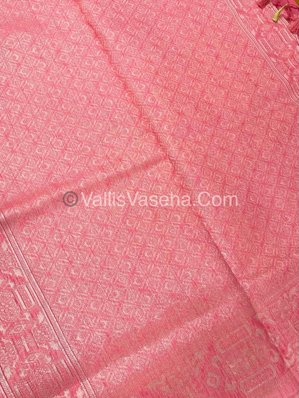 Fancy Saree - Mixed Variety -Peach Shade - VVFBS003
