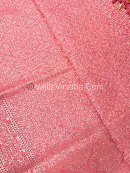 Fancy Saree - Mixed Variety -Peach Shade - VVFBS003