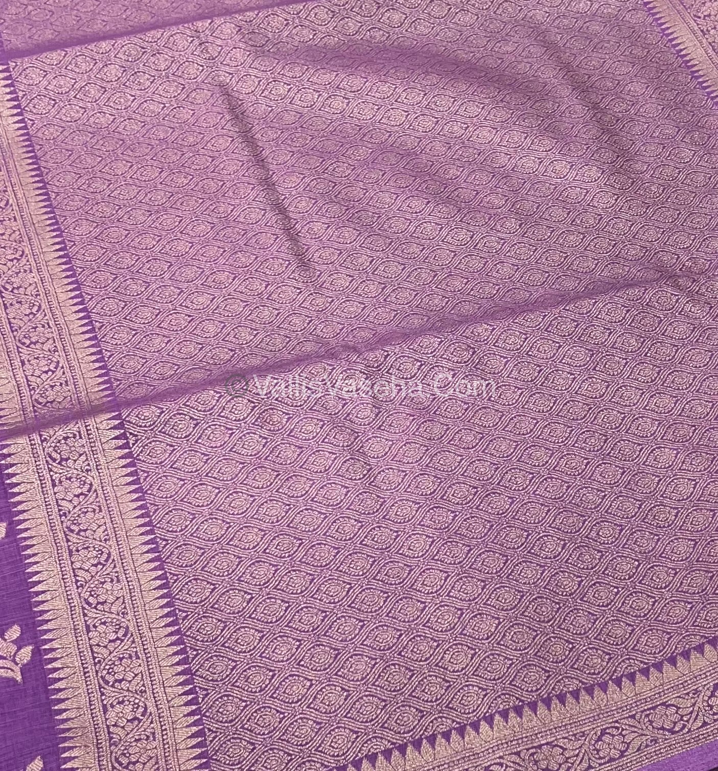 Banarasi - Heritage Silk - Semi Kathan Silk - Lavender Shade - VVBHS003